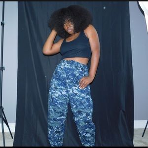 ARMY PRINTED CARGO PANTS